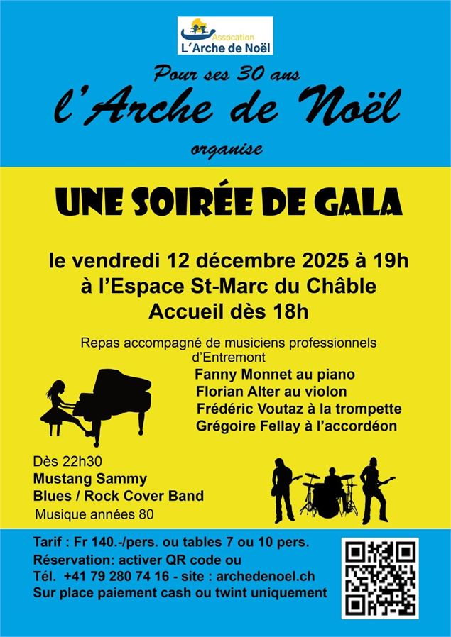 Arche de Noël - Soirée de Gala_Val de Bagnes