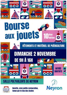 Bourse aux jouets, - Sou des Ecoles de Neyron