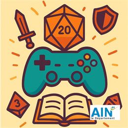 JDR au lac spécial univers Jeux vidéo ! « Des pixels aux dés » - DR