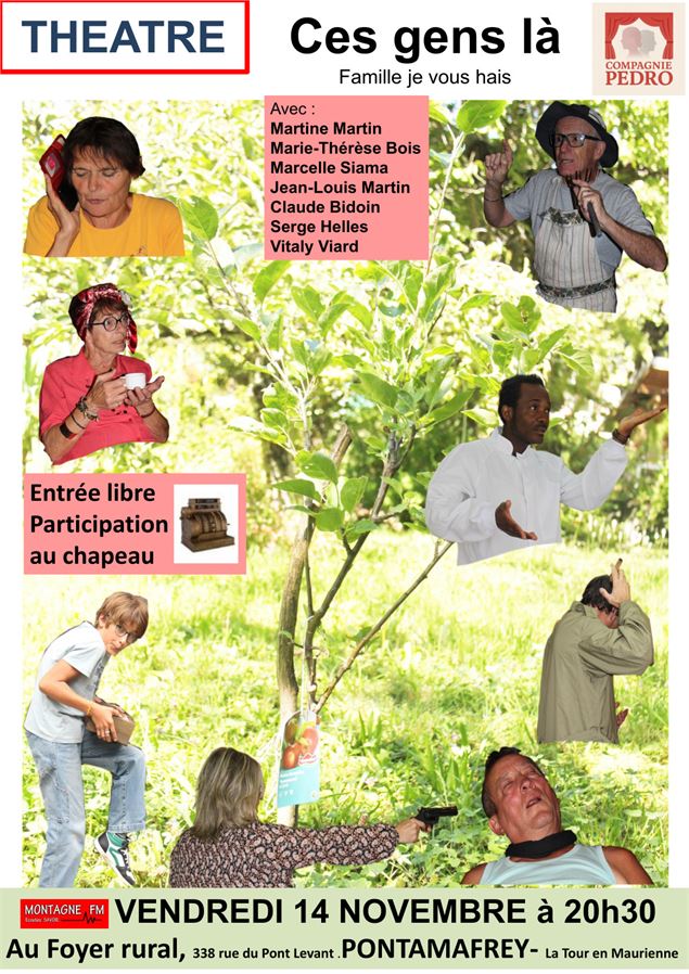 Ces gens là, famille je vous hais_La Tour-en-Maurienne - Compagnie Pedro