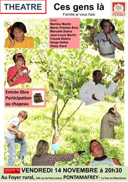 Ces gens là, famille je vous hais_La Tour-en-Maurienne - Compagnie Pedro