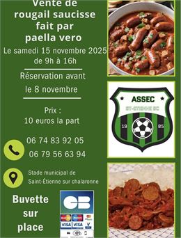 Vente de rougail saucisse_Saint-Étienne-sur-Chalaronne