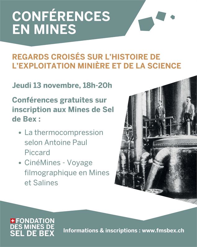Conférences en Mines_Bex - Mines de sel de Bex