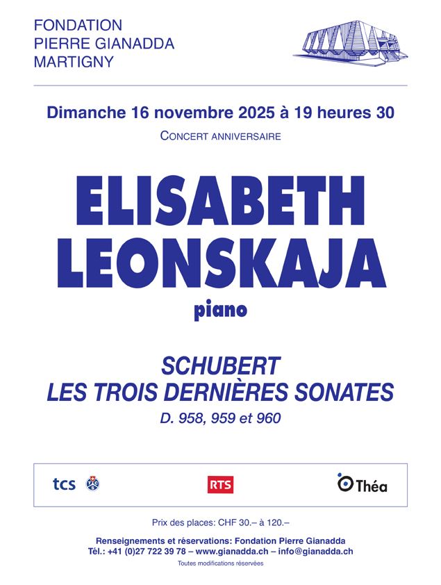 Concert anniversaire de la Fondation Pierre Gianadda_Martigny - Fondation Pierre Gianadda Martigny