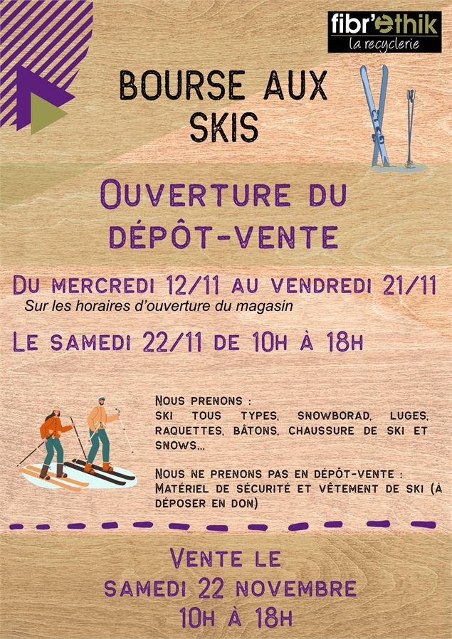 Bourse aux skis