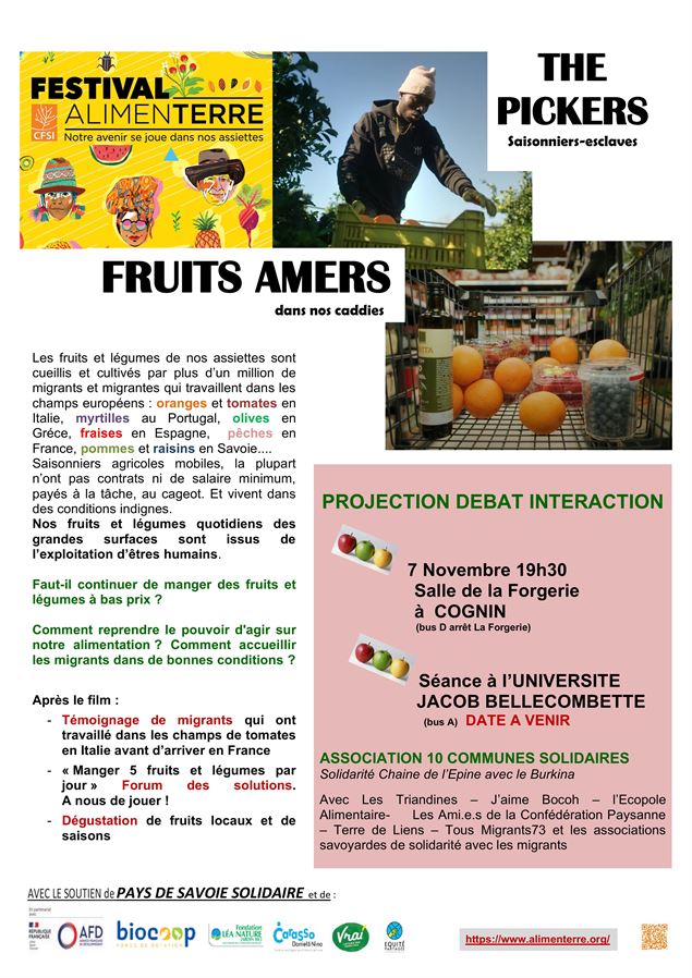 Festival Alimenterre - Projection de 