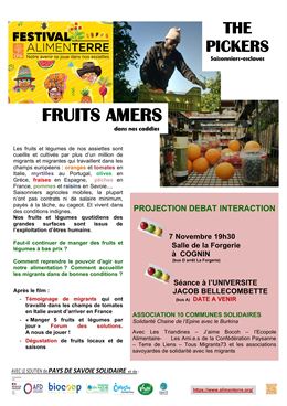 Festival Alimenterre - Projection de "The Pickers - Saisonniers esclaves" - Festival Alimenterre