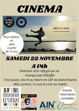 Projection- Mois du doc - mediatheque