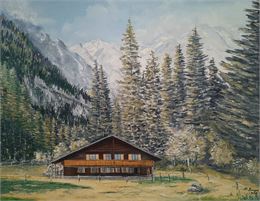 Vernissage "La peinture se balade" de Raymond Bonzon_Champéry