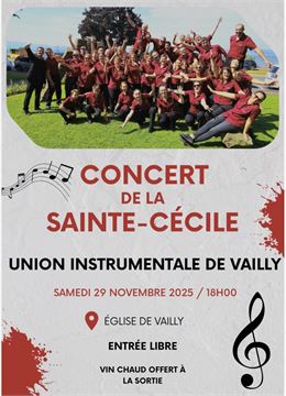 Concert de la Ste Cécile_Vailly - Union Instrumentale de Vailly