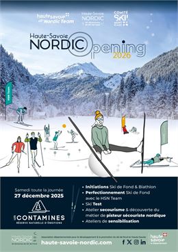 Haute-Savoie Nordic Opening 2026 au domaine nordique des Contamines_Les Contamines-Montjoie