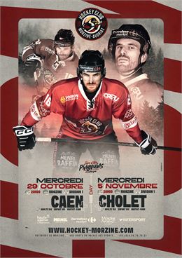 Match de championnat hockey sur glace_Morzine