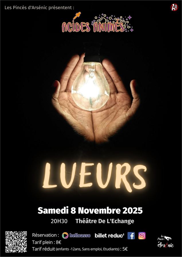 Lueurs - Spectacle théâtre d'Improvisation_Annecy
