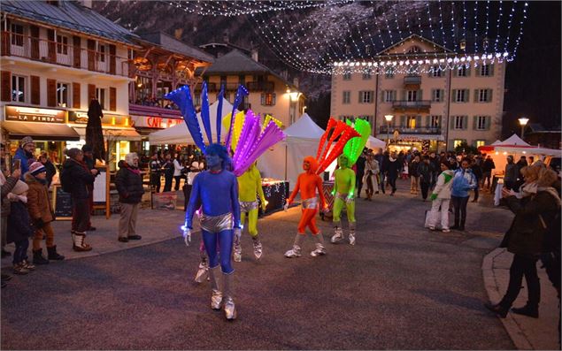 Descente aux flambeaux du nouvel an_Les Belleville
