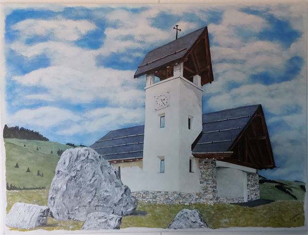 Chapelle de Champoussin par Ropiane - Ropiane
