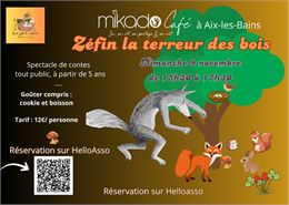 Goûter spectacle "Zéfin la terreur des bois" - Aucun