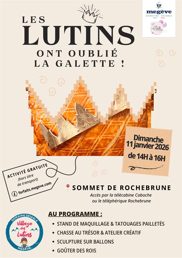 Les Lutins ont oublié la galette !_Megève