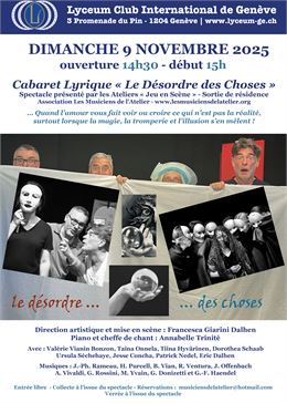 affiche - Les Musiciens de l'atelier