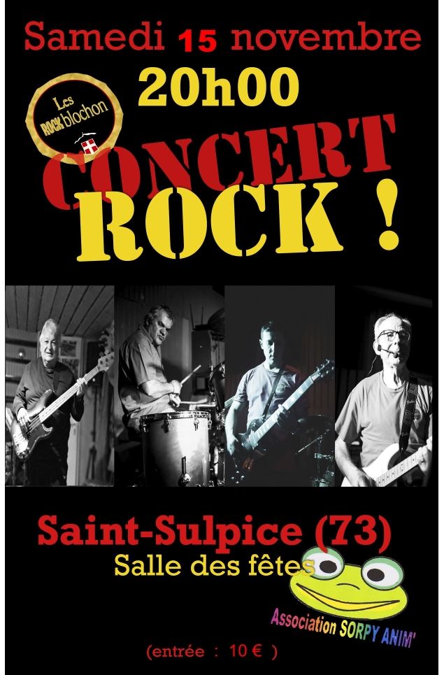 concert les Rockblochons - les Rockblochons