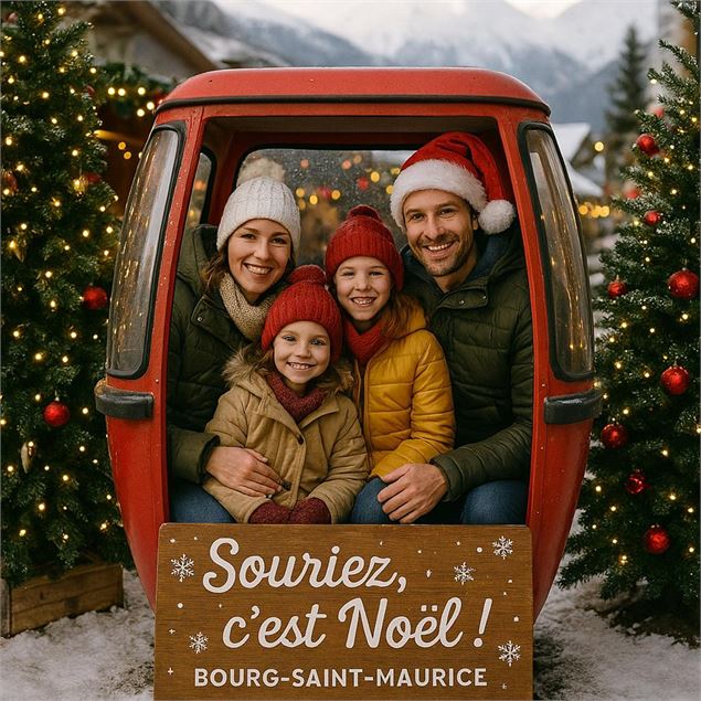 Souriez, c'est noël !_Bourg-Saint-Maurice