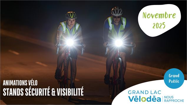 Animation Visibilité et Sécurité à vélo avec Vélodéa - Vélodéa