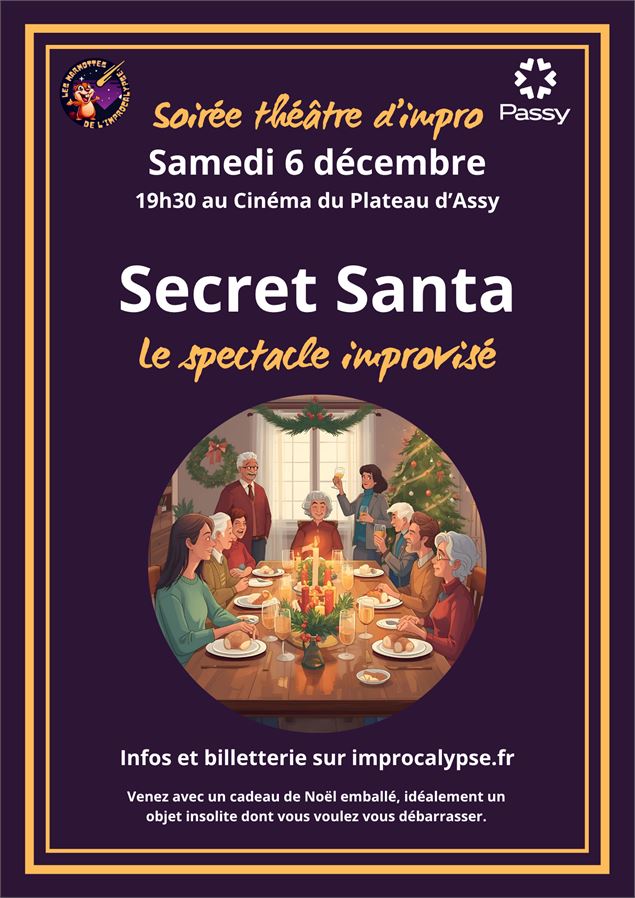 Spectacle Improvisé Secret Santa - Marmottes