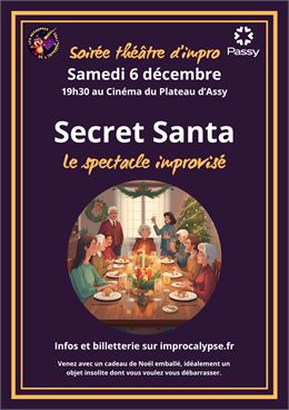 Spectacle Improvisé Secret Santa - Marmottes