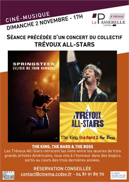 Concert et séance de cinéma - Cinéma La Passerelle