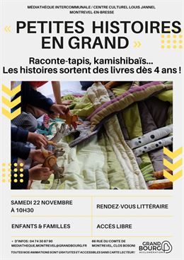 Petites histoires en grand - Grand Bourg Agglomération
