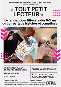 Tout petit lecteur - Grand Bourg Agglomération