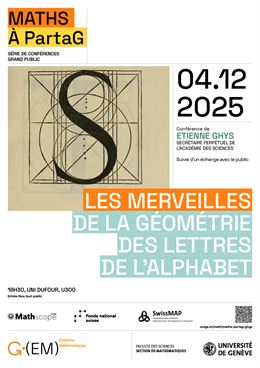 Les merveilles de la géométrie des lettres de l’alphabet (Étienne Ghys, Secrétaire perpétuel de l’Ac