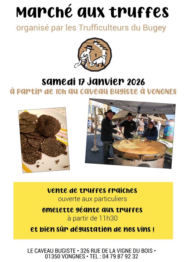 Marché aux truffes - Vongnes_Vongnes - Caveau Bugiste