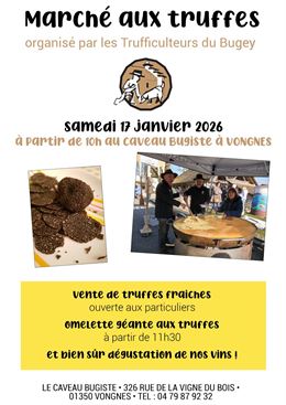 Marché aux truffes - Vongnes_Vongnes - Caveau Bugiste