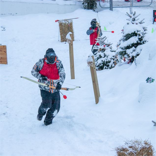 Archery Tag à Valmeinier - Erwan Madec
