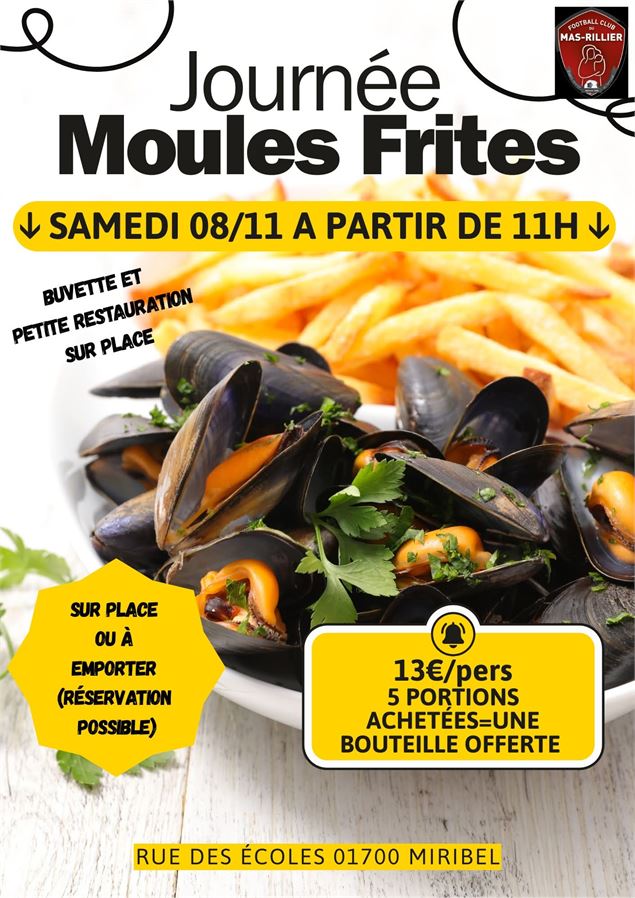 Moules frites de la Saint Martin - FCMR_Miribel