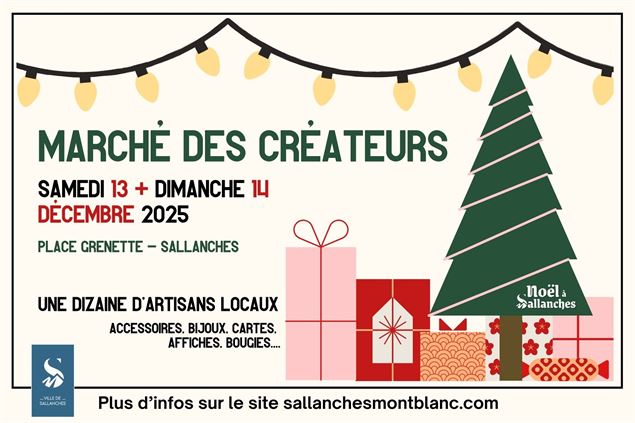 Noël à Sallanches - Le Marché des créateurs_Sallanches
