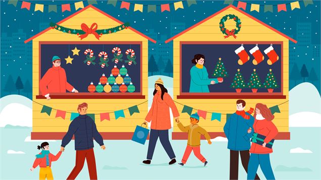 Marché de Noël_Contamine-sur-Arve