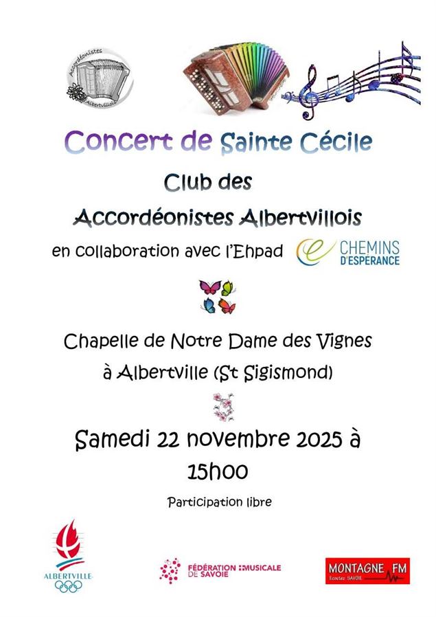 Concert de Sainte Cécile_Albertville