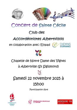 Concert de Sainte Cécile_Albertville