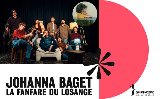 Concert : Johanna Baget & La Fanfare du Losange_Ville-la-Grand - Conservatoire d'Annemasse Agglo