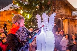 Show de sculpture sur glace - Hervé Leboilt