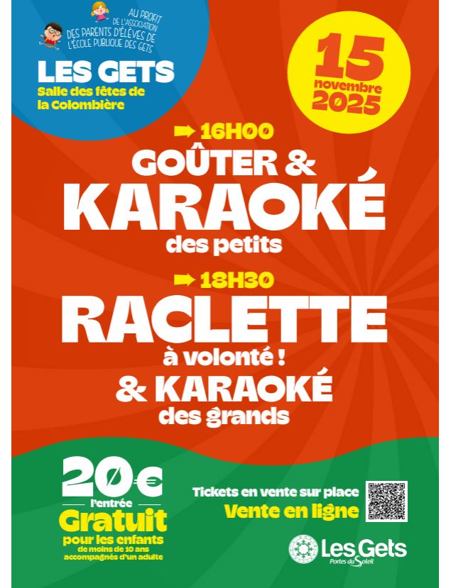 Spectacle Raclette Karaoké_Les Gets - APE Les Gets