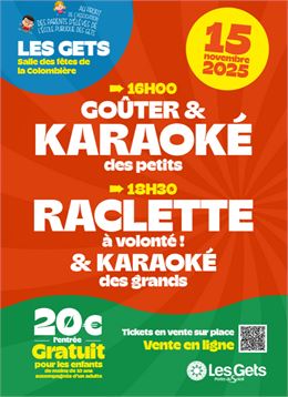 Spectacle Raclette Karaoké_Les Gets - APE Les Gets