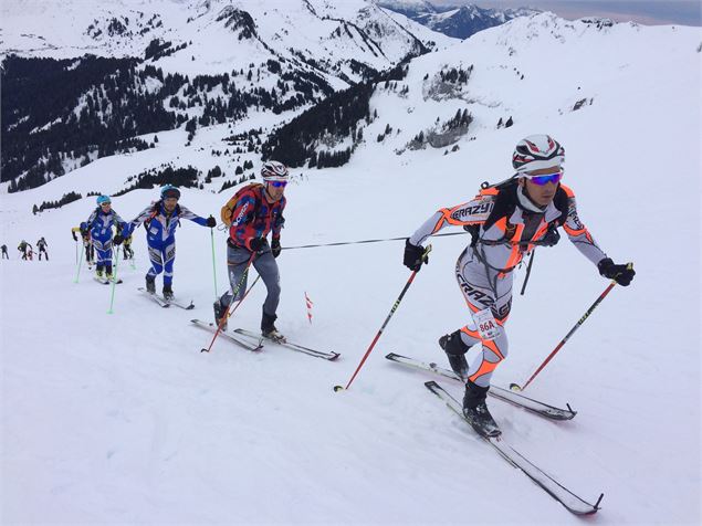 Course de ski-alpinisme 