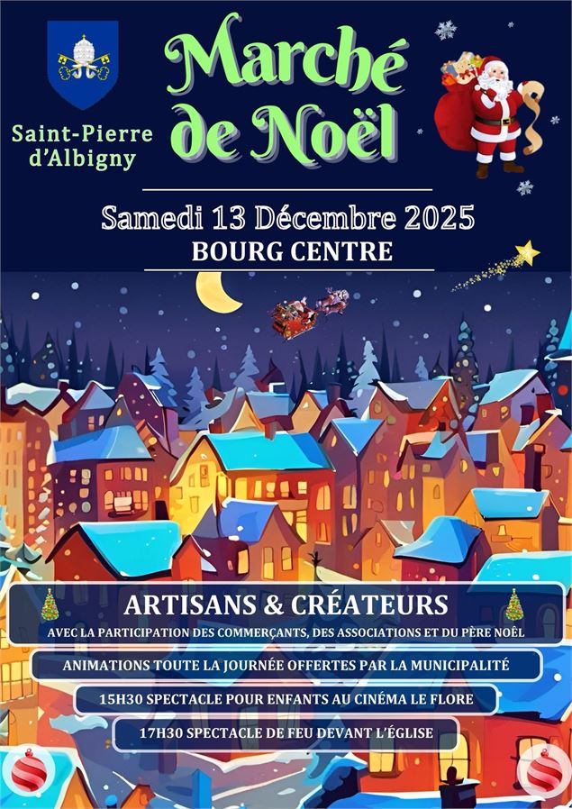 Marché de Noël de Saint-Pierre d'Albigny