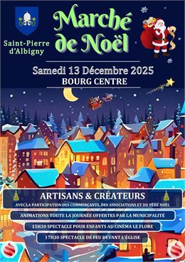Marché de Noël de Saint-Pierre d'Albigny