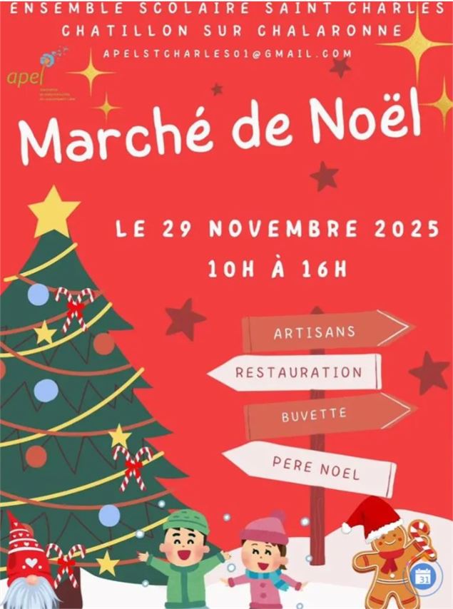 Marché de Noël de l'école Saint Charles - Ecole Saint Charles