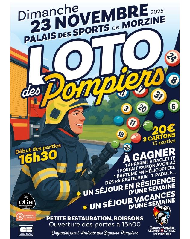 Loto des pompiers_Morzine