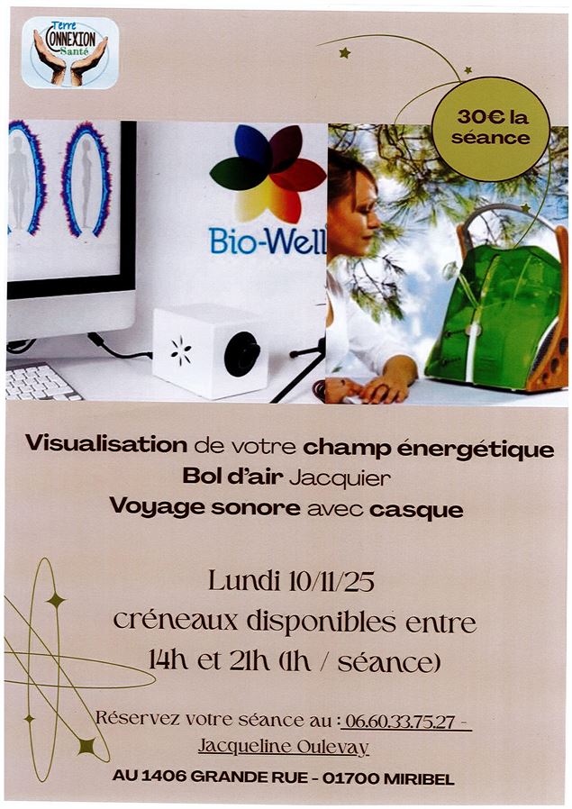 un voyage sonore - Terre Connexion Santé