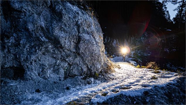 Coureur dans la neige - OTHMV